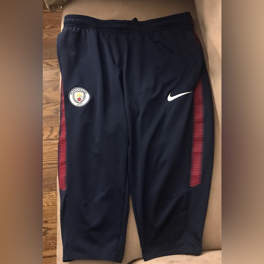 EUC Nike Manchester City 3/4 Warm Up Pants